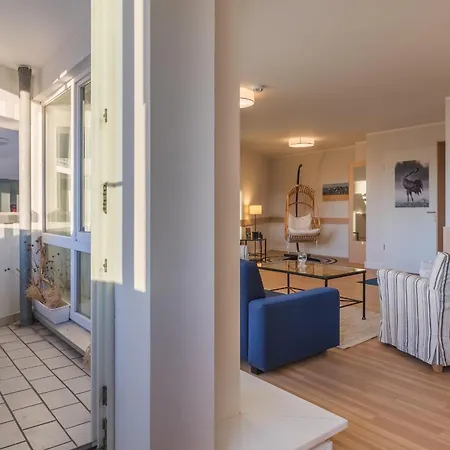 Kranichtanz An Der Seebruecke *